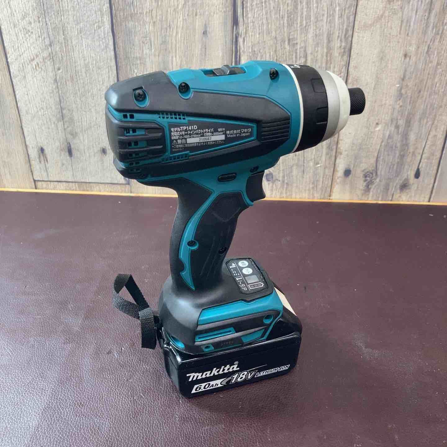 品 マキタ makita コードレス4モードインパクトドライバー TP141DZ 18V バッテリー1個付属 東大和店