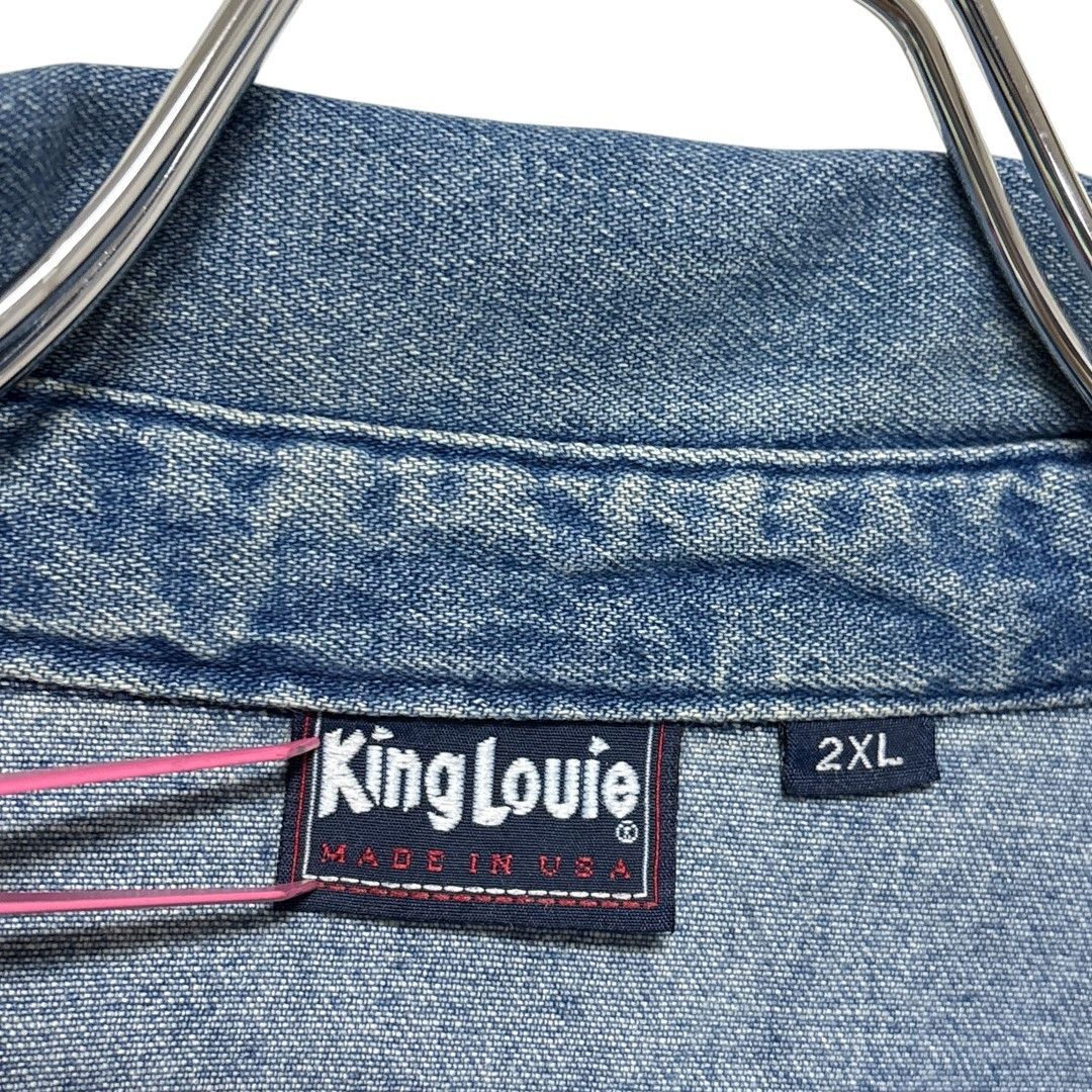 King Louie】 90s NY市警察 デニムジャケット S-2426 - メルカリ