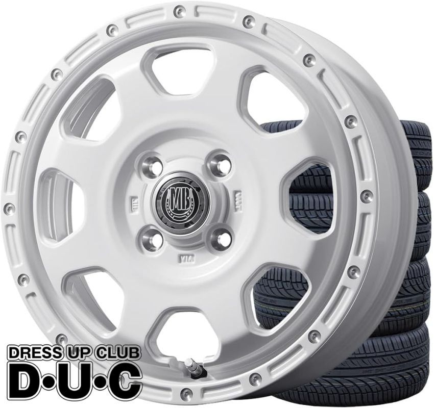 12インチアルミホイールタイヤセット 軽トラ 軽バン 145/80R12