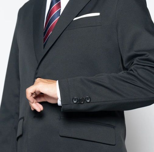 WWS】Biz スーツ ジャケット ダークネイビー WORK WEAR SUIT Biz 