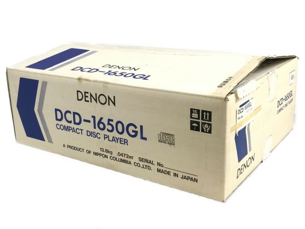 DENON DCD-1650GL CDデッキ 音響 デノン オーディオ-