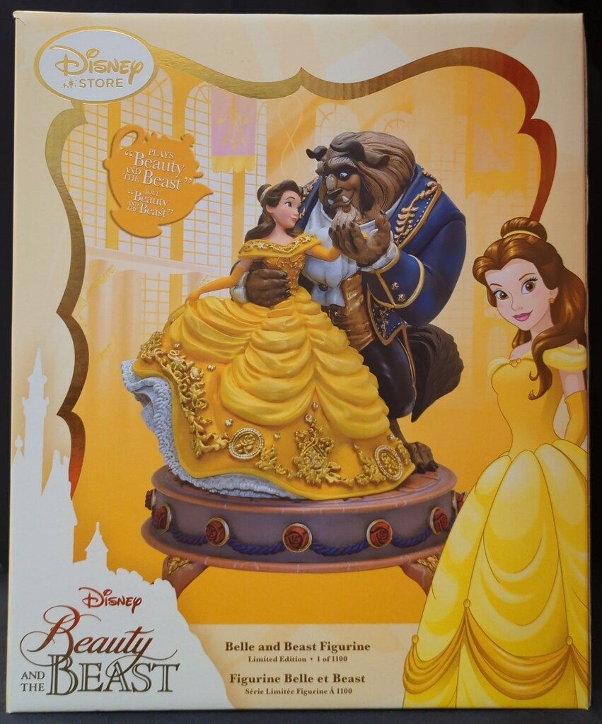 ディズニーストア オルゴールフィギュア ベル-ビースト