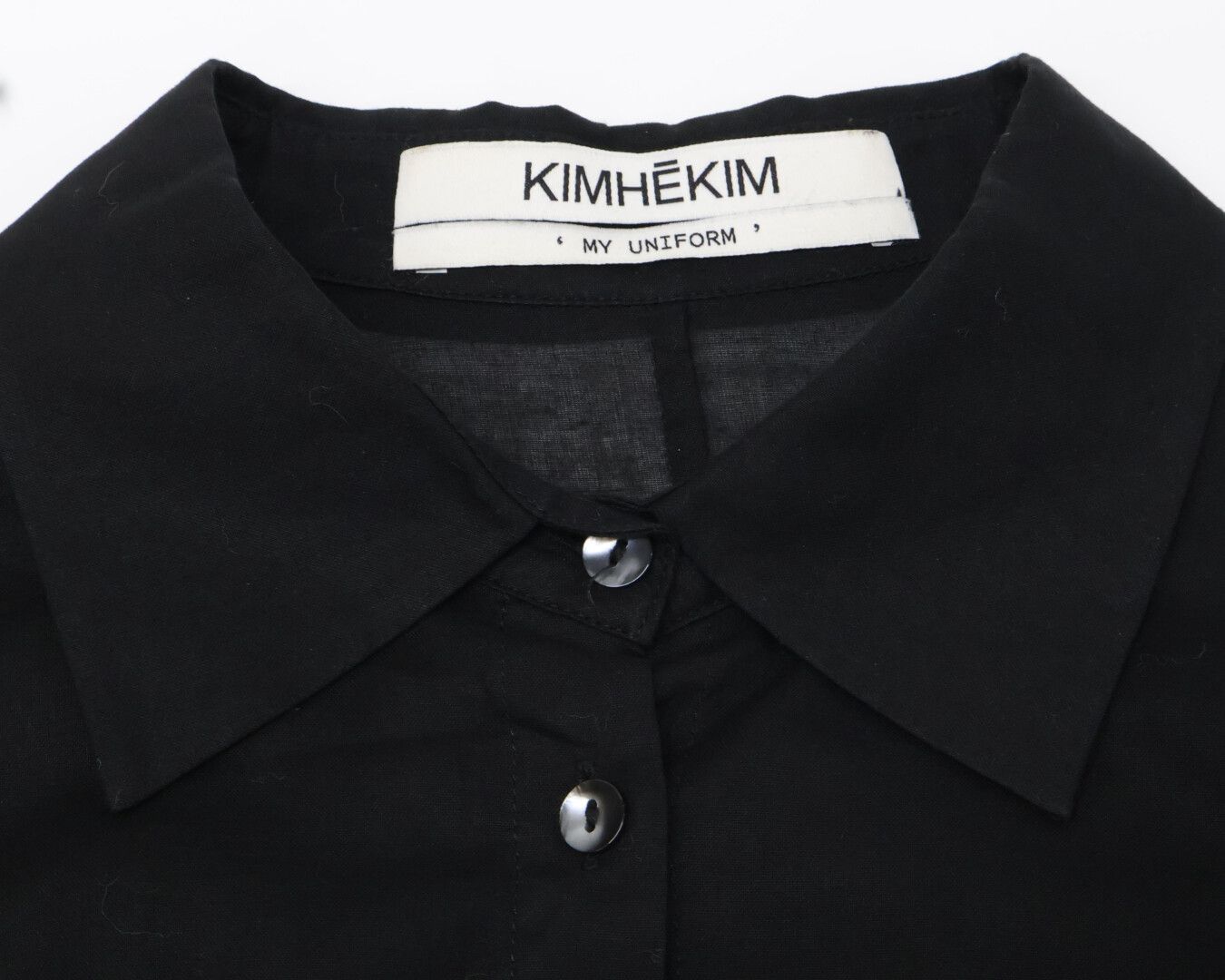 KIMHEKIM キムへキム　男女兼用長袖T　ブラック　L size 新品未使用 L KIMHEKIM(キムヘキム) Tシャツ・カットソー(レディース