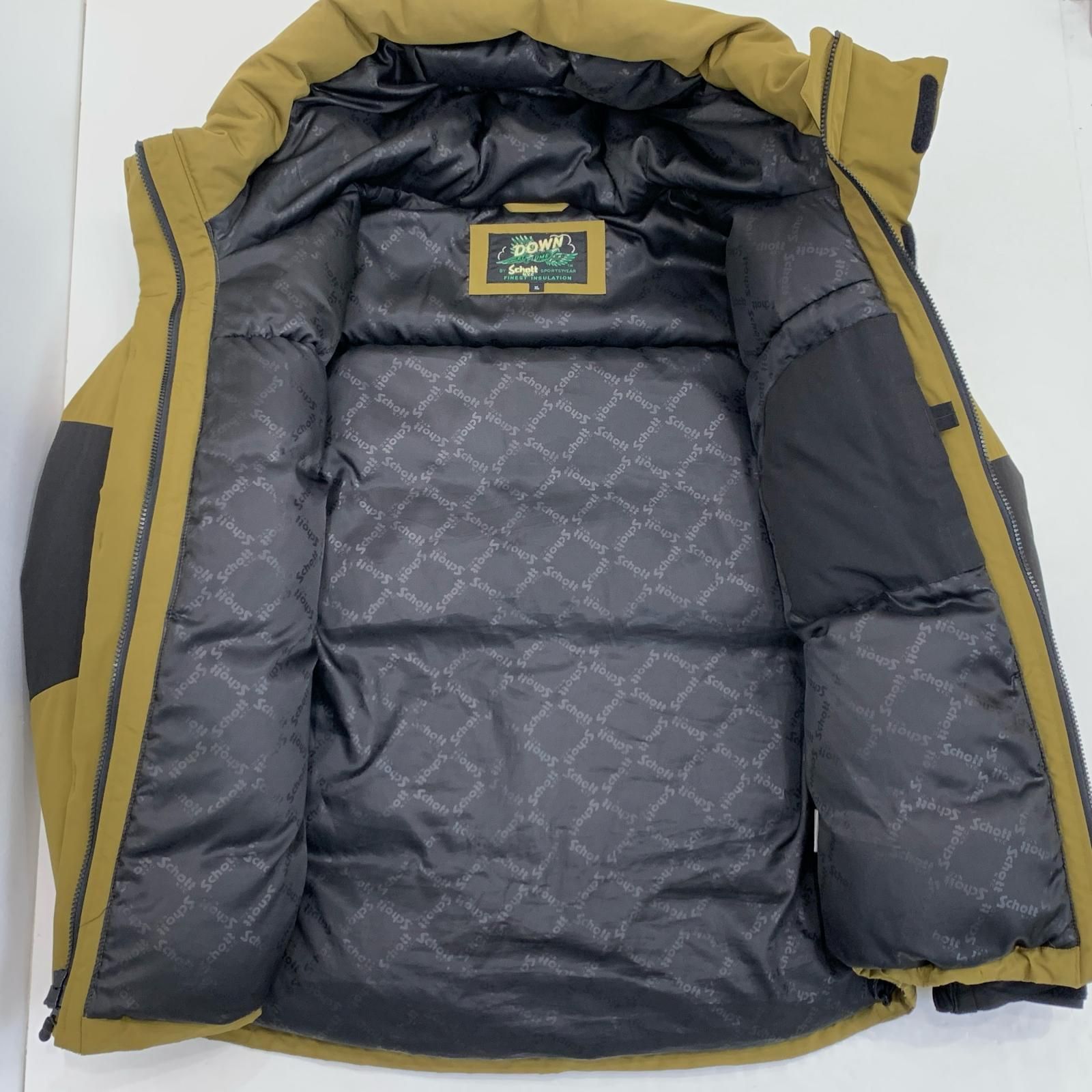 姫路東店】 中古 schott | ショット ダウンジャケット 2TONE DOWN 