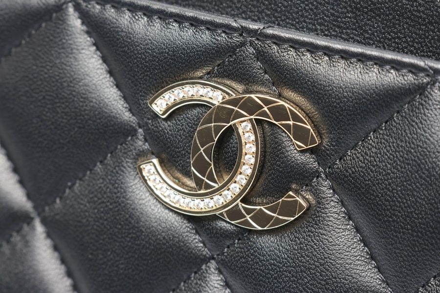 シャネル / CHANEL マトラッセ L字ファスナー コイン カード