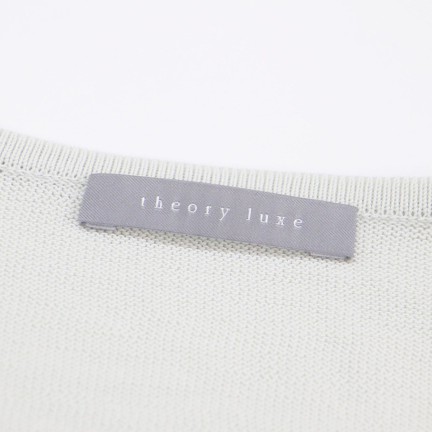 美品】theory luxe セオリーリュクス カーディガン ライトグレー