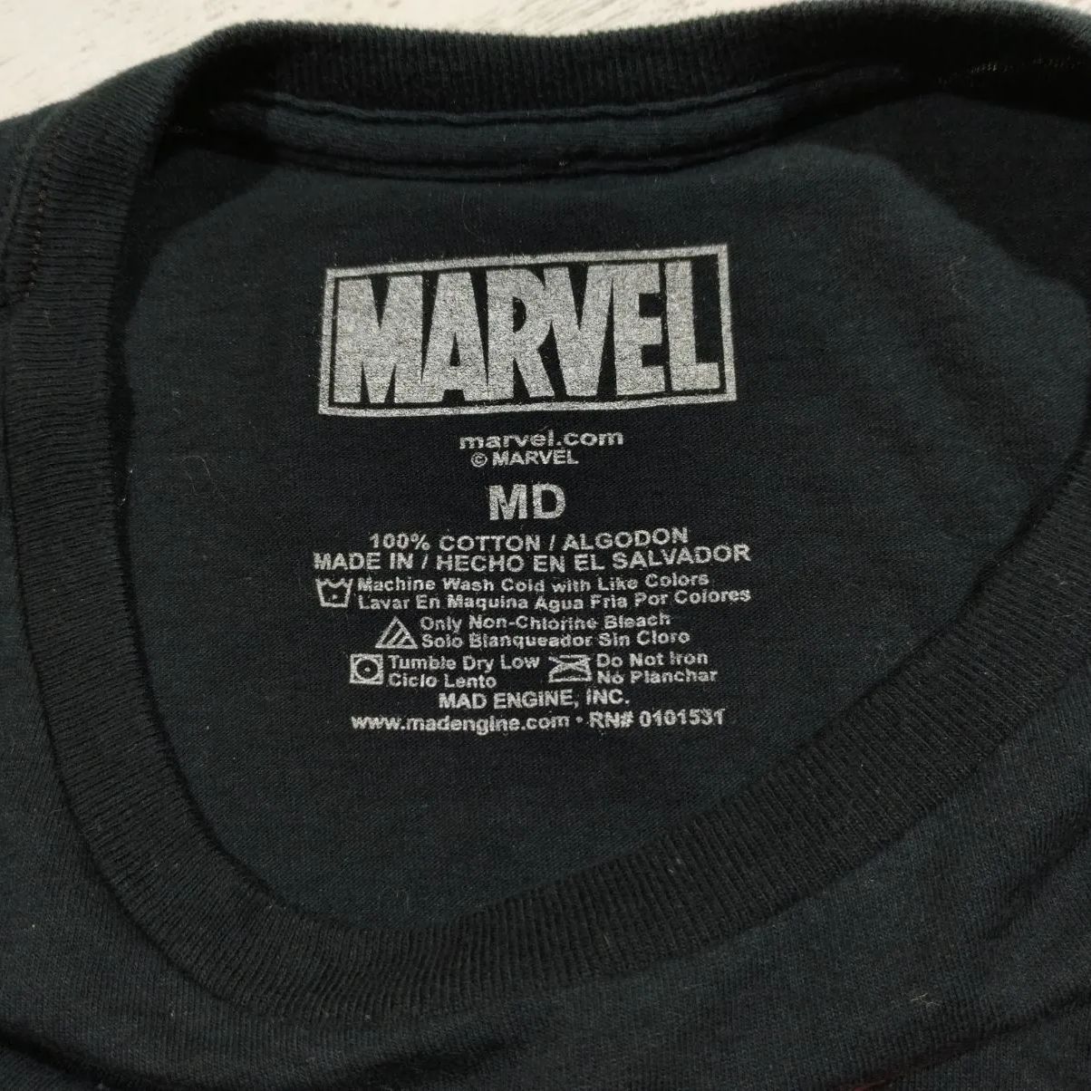 デッドプール イラスト Tシャツ XLサイズ 海外製 マーベル