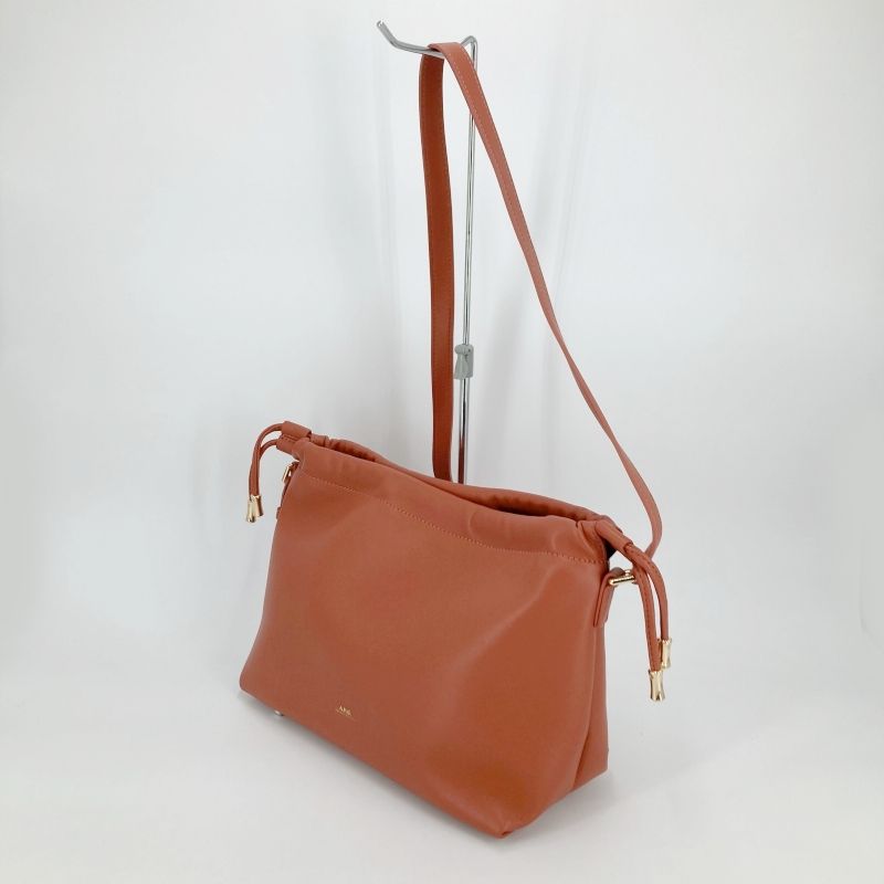 【イオン広店】 中古 A.P.C | アーペーセー ショルダーバッグ SAC NINON   CROSSBODY BAG PUAAT-F61583 オレンジ 【121】 イオン広店】 中古 A.P.C | アーペーセー ショルダーバッグ SAC NINON