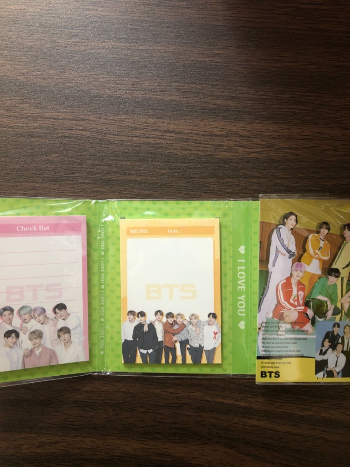 BTS　メモ帳セット　オール⑥ Amazon.co.jp: B.T.S 文房具セット (J-Hope_Mang) 学用品 B.T.S