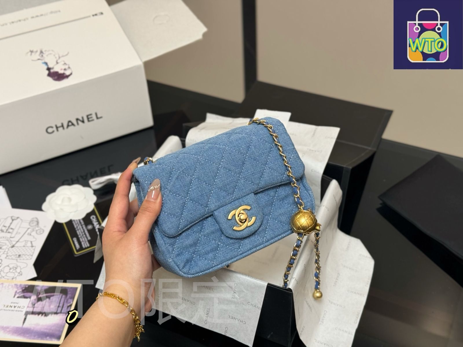 ブルー ドゥ シャネル ノベルティ 小銭入れ 2020 デニム CHANEL ブルー ドゥ シャネル ノベルティ 小銭入れ コインケース