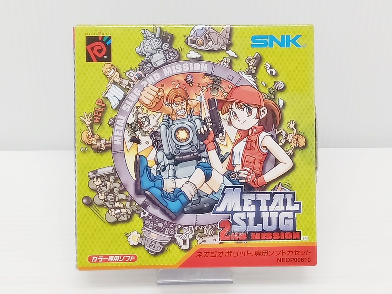 NEOGEO POCKET NGP ネオジオポケット ネオポケ メタルスラッグ 2ND MISSION 初期動作のみ確認済み 中古 [MB-1207]  - メルカリ