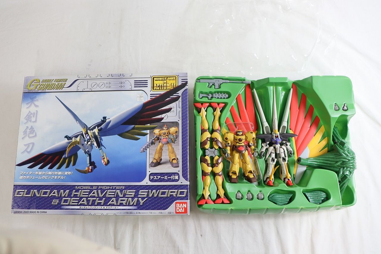 人気，新作 MIA ガンダムヘブンズソード ＆ デスアーミー 機動武闘伝G