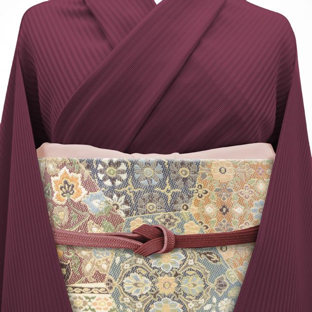 寄せ柄 セピア