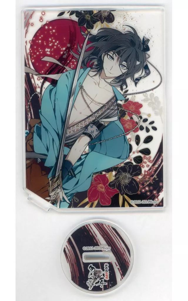 勿忘草 藤堂平助 アクリルスタンド 新撰組 Rejet Rejet 新撰組 勿忘草 藤堂平助 アクリルスタンド・くじ景品セット