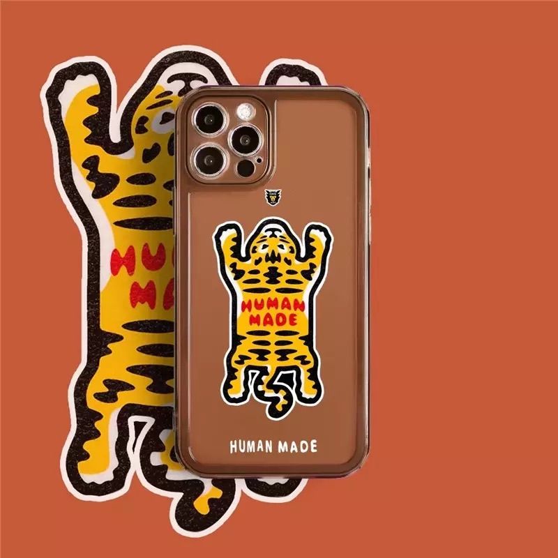 ヒューマンメイド human made タイガー iPhoneケース クリア - yuandya