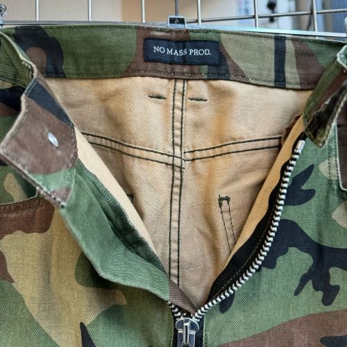 No Mass Prod ノーマスプロッド 06GLM Camo Baggy Pants サイズM 
