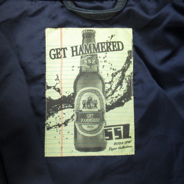 24aw SSZ ビームス BEAMS Surf & Sk8 Zine GET HAMMERED LEATHER 24aw SSZ ビームス BEAMS Surf & Sk8 Zine GET HAMMERED LEATHER