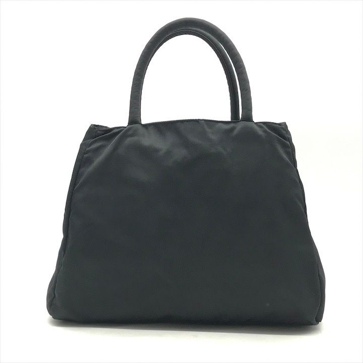 良品 PRADA プラダ 三角ロゴ ナイロン テスート ハンド バッグ