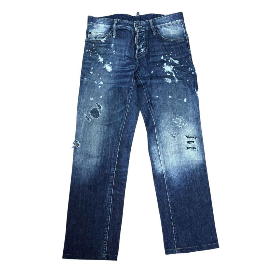 DSQUARED2 DSQUARED2 ディースクエアード クラッシュ加工ペイント