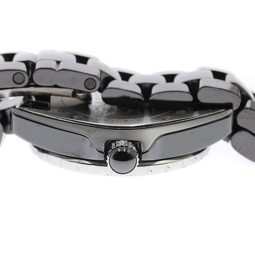 シャネル CHANEL H3828 J12 インテンスブラック クォーツ レディース  