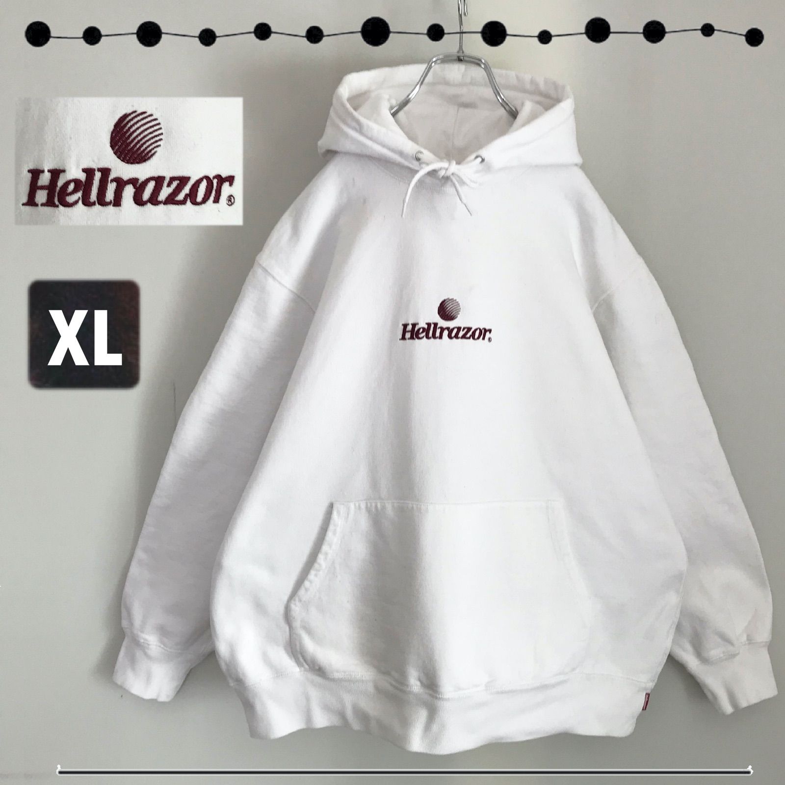 Hellrazor ヘルレイザー☆トレードマークロゴ☆センター刺繍