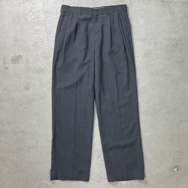 90s vintage スラックス cityboy usa 古着 ワイド グレー系 海外