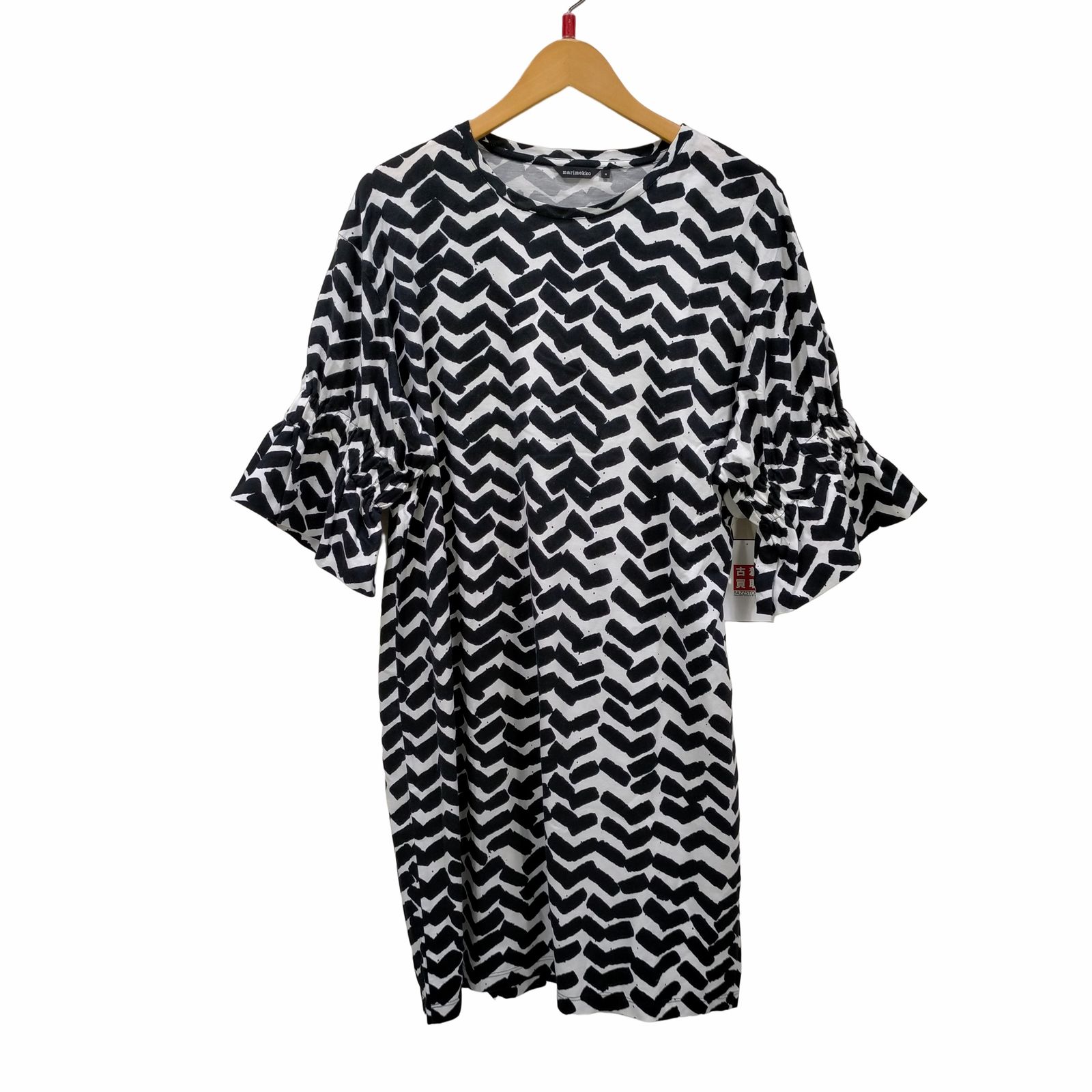 マリメッコ marimekko Jamesia Iso Sahalaitaraita ワンピース 