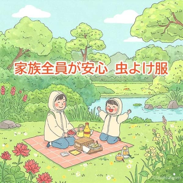 虫よけパーカー パンツ