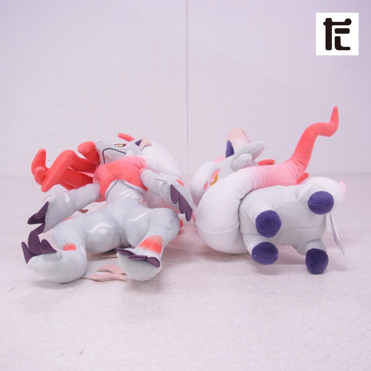 ゾロア　ヒスイのすがた　ぬいぐるみセット　ポケモン ポケモン☆♥ヒスイ ゾロア♥☆ふわふわ抱き ぬいぐるみ