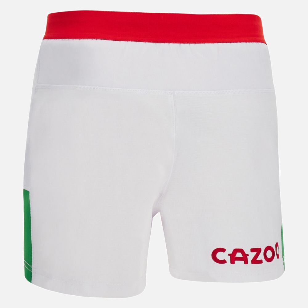 マクロン ラグビー ウェールズ代表 Welsh Rugby 2025 23 ホーム パスウェイショーツ 短パン 白 ホワイト 4 XLサイズのみ モデル 日本未発売