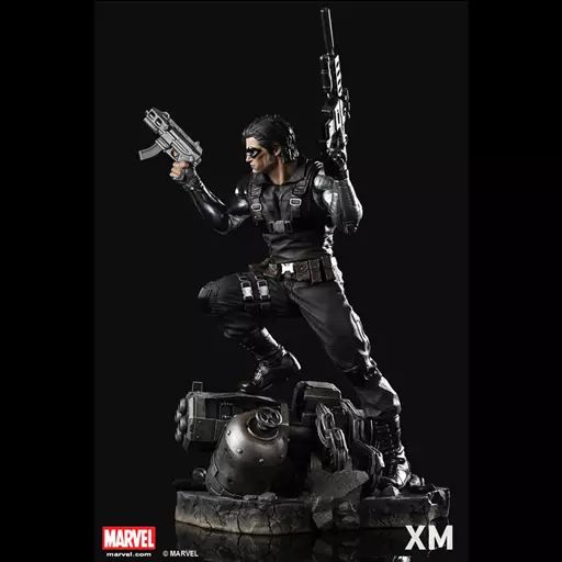 フィギュア　ウィンター・ソルジャー 「マーベル・コミック」 プレミアム・コレクティブル 1/4 スタチュー トイサピエンス限定 中古】フィギュア ウィンター・ソルジャー 「マーベル・コミック