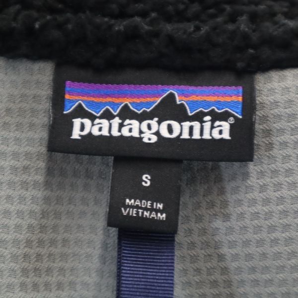 パタゴニア レトロX ボア フリース ベスト S 黒×青 patagonia ...