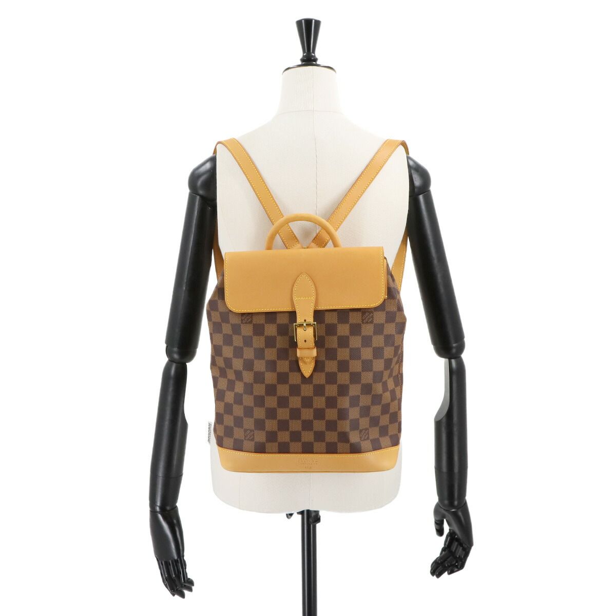 美品 ルイ ヴィトン LOUIS VUITTON ダミエ アルルカン リュック バック 