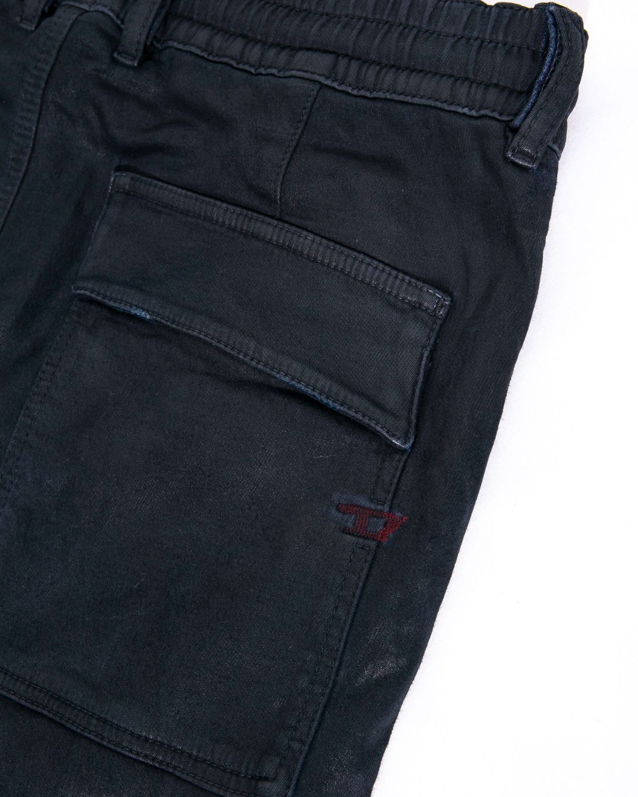 DIESEL　ディーゼル　ウレタン加工ウレタンカーゴデニムパンツ　D-KROOLEY-CARGO JOGGD-MULTY-SP-NE A03109 DIESEL D-KROOLEY JOGG