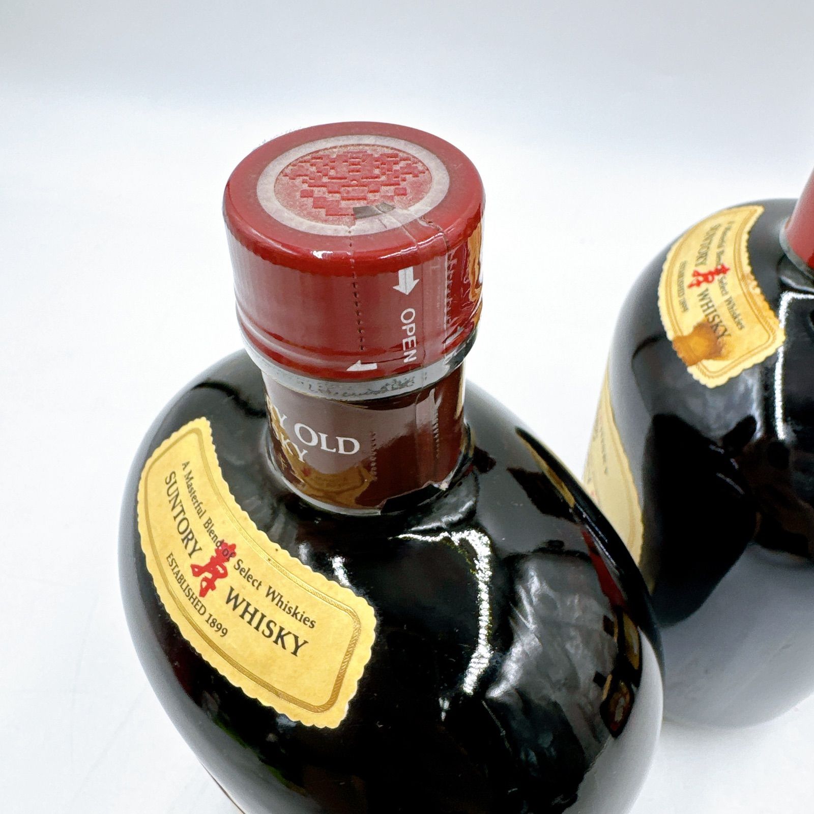 G694 未開栓 SUNTORY 古酒 50ml 4本 12年15年 G694 未開栓 SUNTORY