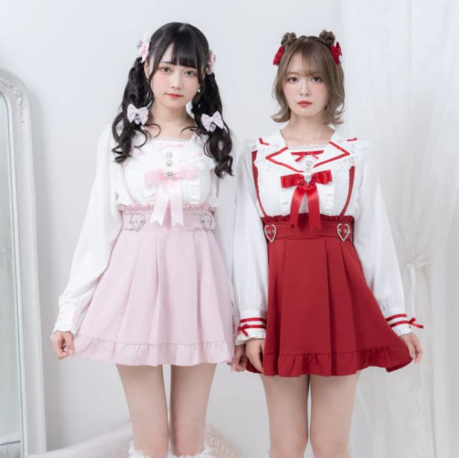 DearMyLove ディアマイラブ セーラー ブラウス 量産型 地雷系 地雷系