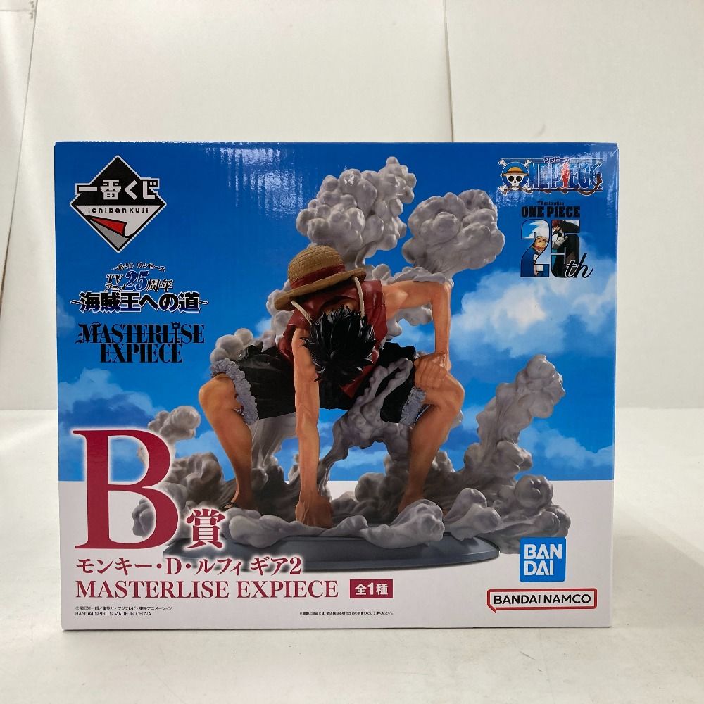 【未開封】B賞 モンキー・D・ルフィ ギア2 MASTERLISE EXPIECE 一番くじ ワンピース 海賊王への道 Amazon.co.jp: 一番くじ ワンピース TVアニメ25周年 ～海賊王へ