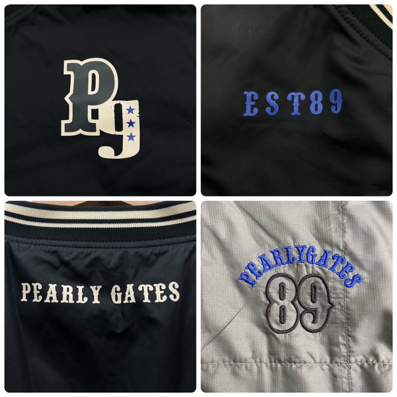 PEARLY GATES パーリーゲイツ 中綿リバーシブル 中綿スニード ブルゾン