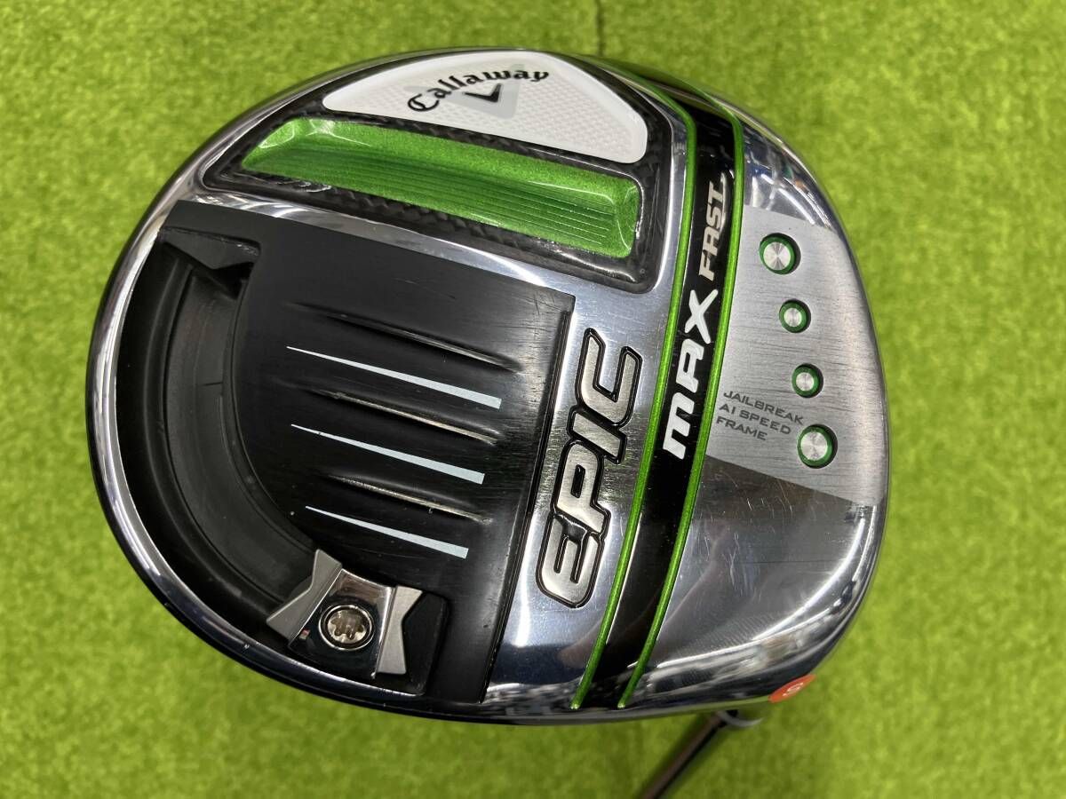 キャロウェイ EPIC MAX FAST ドライバー 9.5° Speeder EVOLUTION for callaway フレックスS ヘッドカバーなし 付属品なし