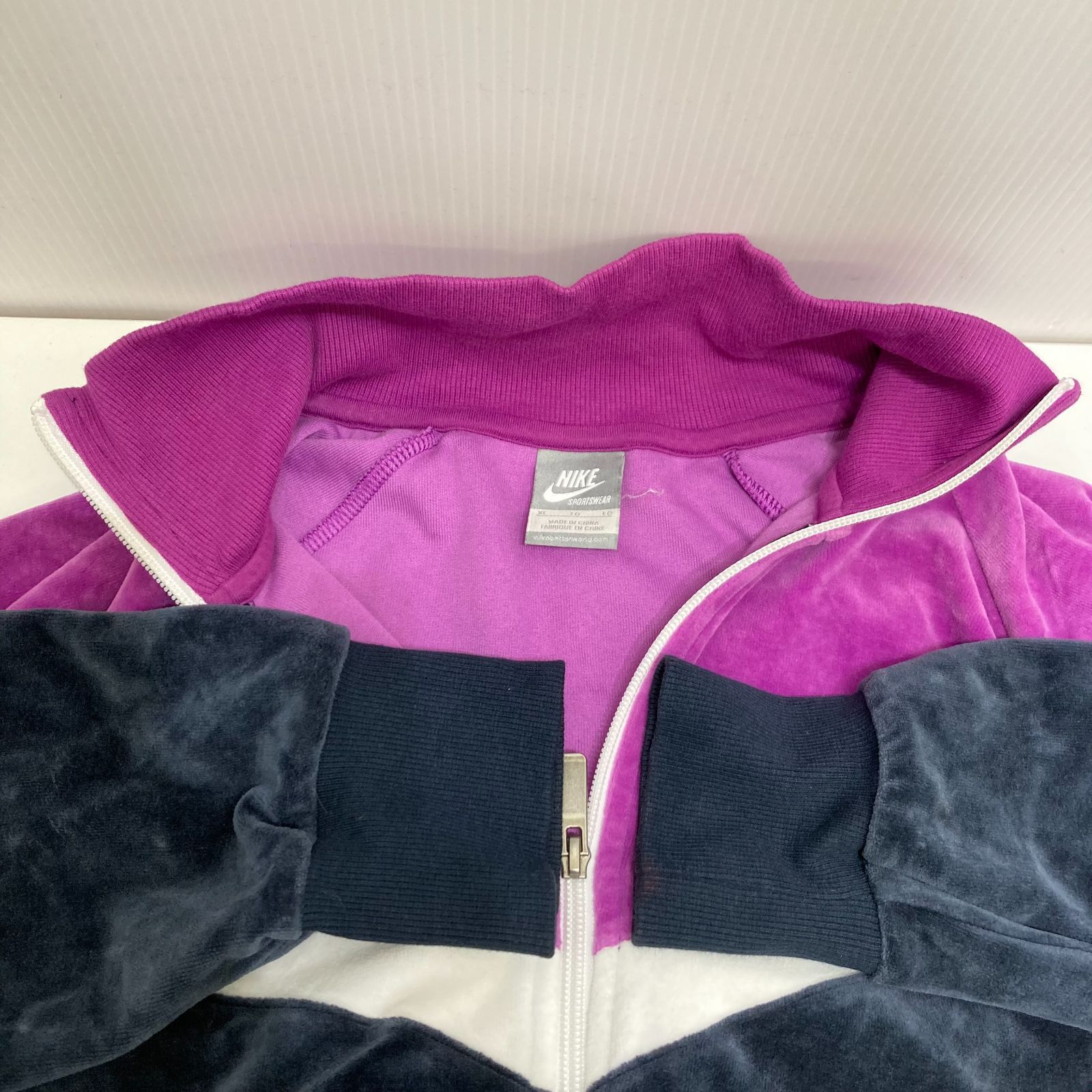 NIKE ベロア セットアップ XLサイズ 451721-450 451722-450