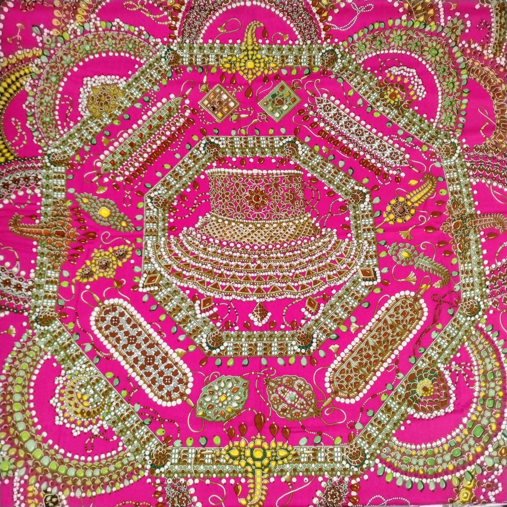 HERMES シルクスカーフ　カレジュアン HERMES エルメス スカーフ カシシル 140×140 カレ ジェアン