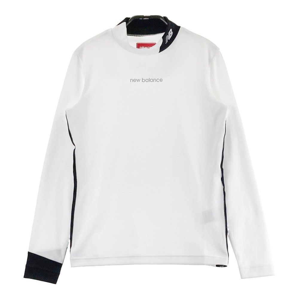 サイズ 0 NEW BALANCE GOLF ニューバランス 2025年モデル ハイネック長袖Tシャツ ホワイト系 240101431096 ゴルフウェア レディース ストスト