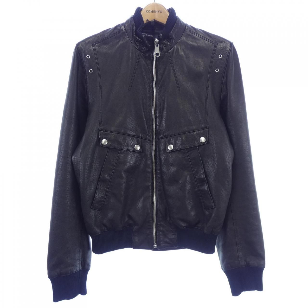 ディオールオム DIOR HOMME レザージャケット - メルカリ