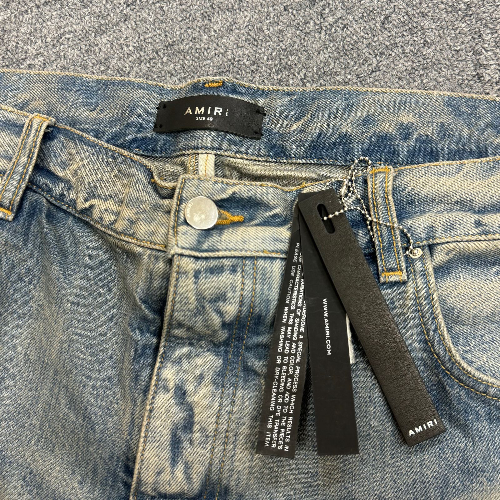 【AMIRI】ストレートジーンズ ボタンポケット付き ワイドレッグ 楽天市場】アミリ AMIRI メンズ ジーンズ パンツ デニム MX1