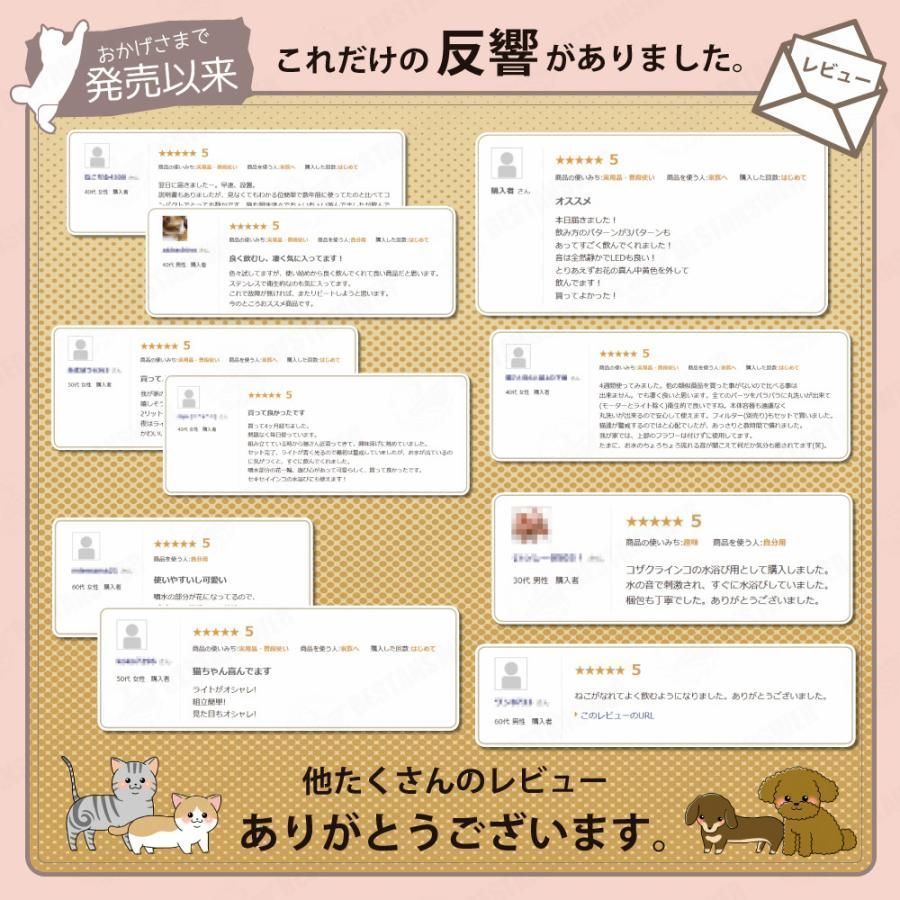 自動 給水器 ペット用 猫 犬 自動水やり機 循環式 静か 活性炭 フィルター ステンレス 衛生的 安心 静音性 大容量 2.4L WWW_GEBZETESISAT_COM_TR