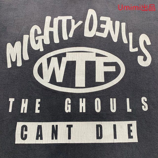 SAINT MICHAEL/セント マイケル/SS TEE/MIGHTY DEVILS/BLK