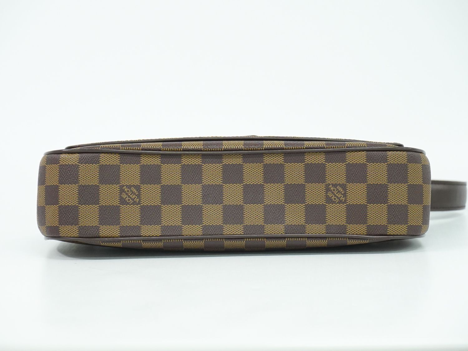 本物 ルイヴィトン LOUIS VUITTON LV オーバーニュ ダミエ エベヌ 