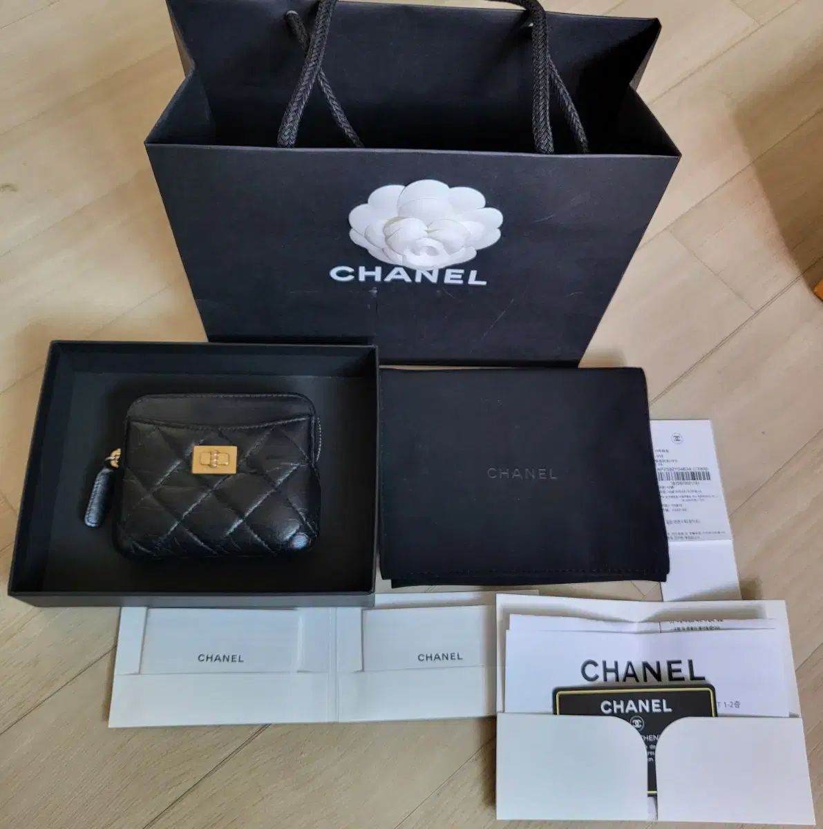 Chanel シャネル 2 55 ヴィンテージ 財布 AP2592
