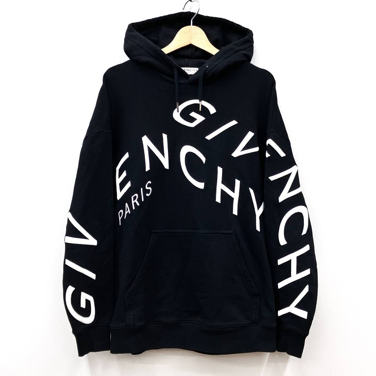 GIVENCHY ジバンシィ REFRACTED エンブロイダリー フーディ パーカー 2021SS 21SS BMJ07G30AF ジバンシー  インポートブランド サイズS - メルカリ