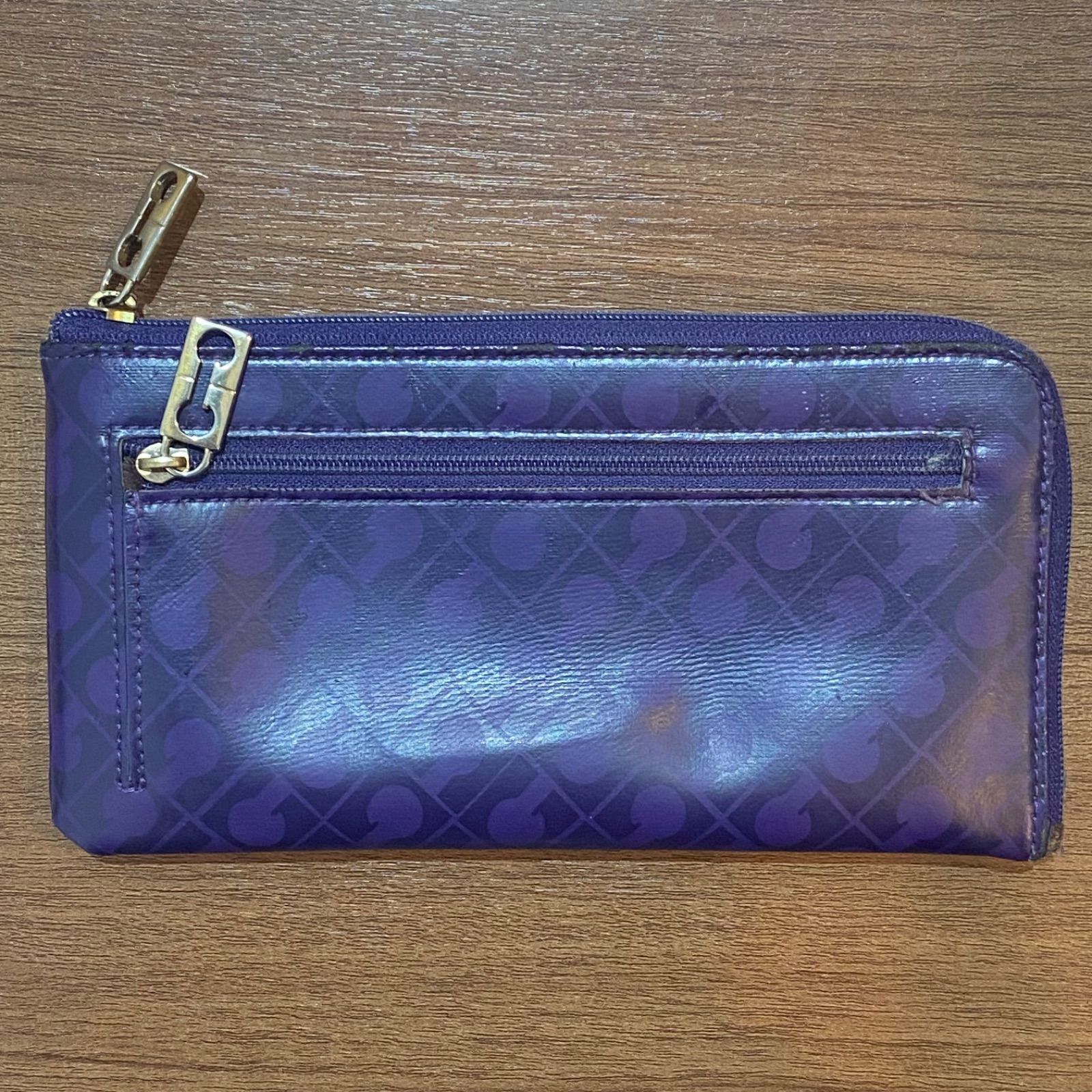 未使用級　GHERARDINI ゲラルディーニ　パープル　長財布 未使用級 GHERARDINI ゲラルディーニ パープル 長財布 - メルカリ
